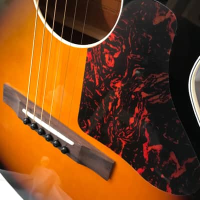 New Kalamazoo KG-11-F Pre-War Tribute Acoustic Guitar Sunburst with case image 11