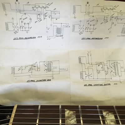 Rare! All Org. 73' Gibson Les Paul signature hollow body image 12