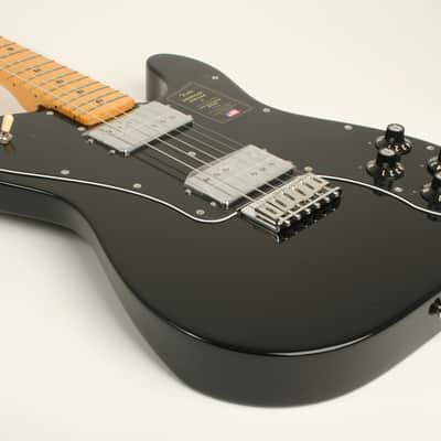 Fender American Vintage II 1975 Telecaster Deluxe  Maple Fingerboard Black V17133 image 10