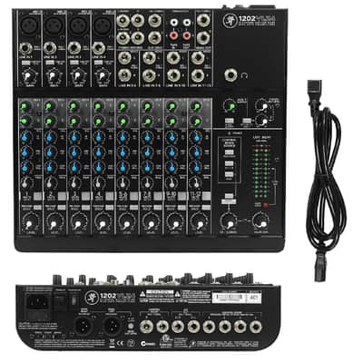 New - Mackie 1202VLZ4 12-channel Soundboard Mixing Console Mixer image 1