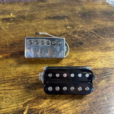 Gibson Custom Shop CustomBucker PAF- Set of 2 (2020s - Nickel & Black) image 2