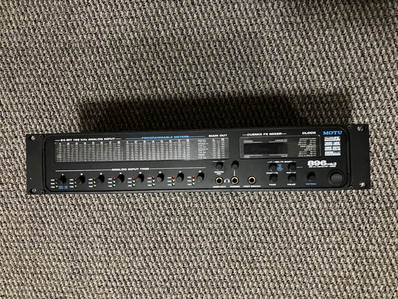 MOTU 896mk3 Hybrid Firewire / USB Interface 2012 - Present - Black image 1