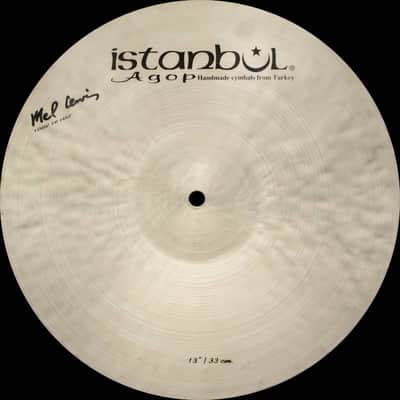 Istanbul Agop Mel Lewis 13" 1982 Hi-Hat 755/855 g image 1