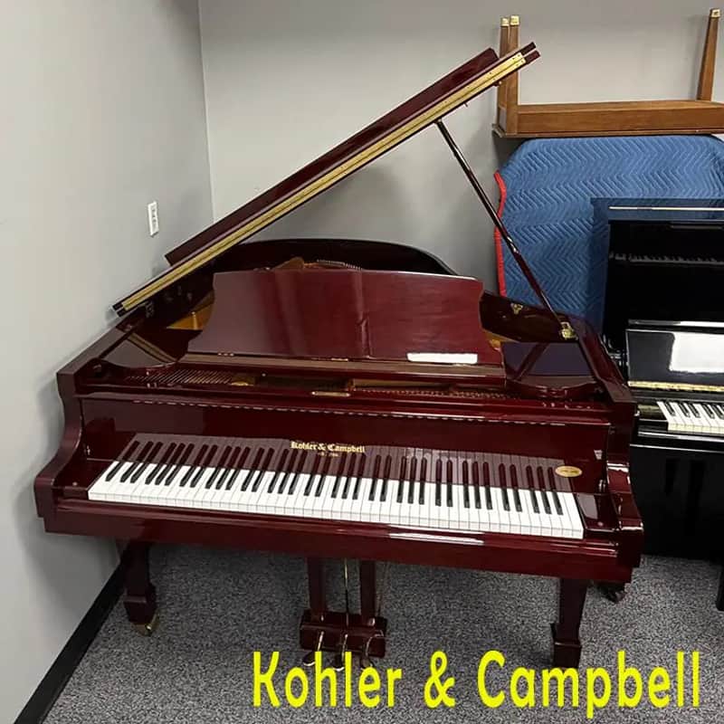 1996 Kohler and Campbell 5'10'' Mahogany Grand Piano Free 1st floor NJ delivery image 1