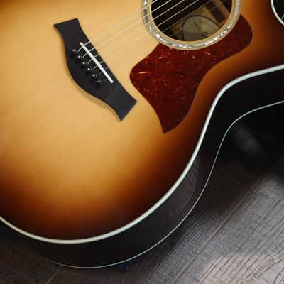 Minty! 2017 Taylor 414ce Custom Special Edition Rosewood Spruce Acoustic Guitar Sunburst + OHSC image 6