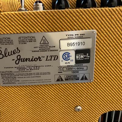 Fender Blues Jr IV 1x12 2023 - Tweed image 3