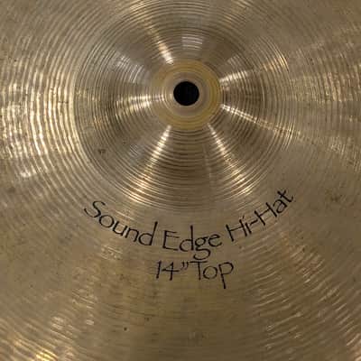 Paiste 14" Signature Sound Edge Hi-Hat Cymbals (Pair) 1989 - Present - Traditional image 3