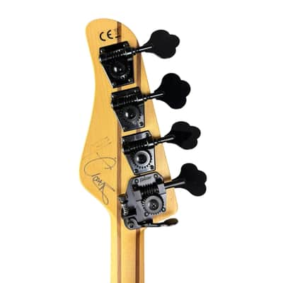 Schecter USA Custom Shop Michael Anthony Signature Bass 2016 - Handsigned - Inferno Orange image 10