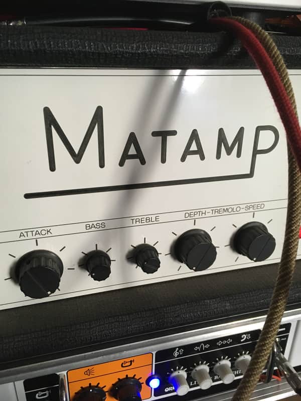 Matamp GT20 20 watt Hand Made Valve Amp Head Amplifier image 1