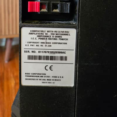 Bose 301 Series IV Speakers (Pair) – Direct/Reflecting Sound image 4