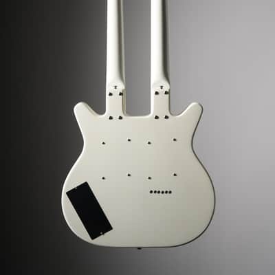 Danelectro Doubleneck 6/12 Electric Guitar - White Pearl image 6