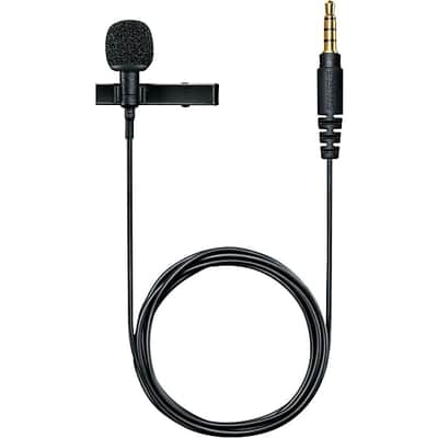 Shure MVL Smartphone / Tablet Lavalier Microphone 2010s - Black image 1