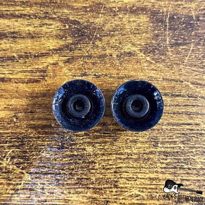 Gibson Custom Shop Reflector Knobs- 2 Tone *Relic'd* (2020s - Black/Gold) image 2