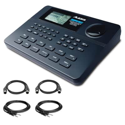 Alesis SR16 Drum Machine Bundle with 2 Instrument & 2 MIDI Cables SR-16 Module image 4