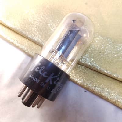 Tung-Sol 6SN7GT tNOS AT1000 TESTED Balanced! PI Vacuum Tube T4 mouse ears dual triode 1952-1953 image 11