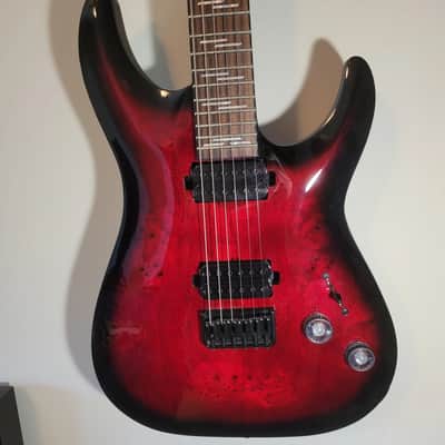 Schecter Omen Elite-6 2021 - Present - Black Cherry Burst image 3