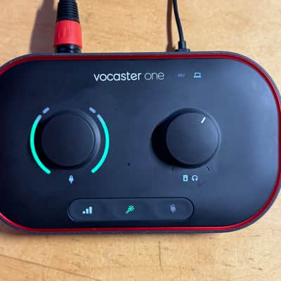 Focusrite Vocaster One Podcast Interface | Mint Condition • Ready to Record • USB & TRRS Cables Included image 2