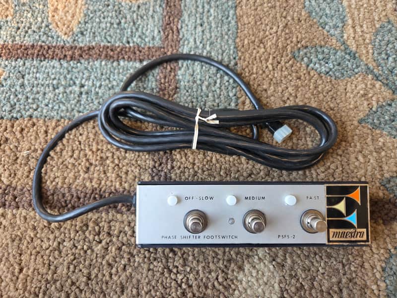 Vintage 1970's Maestro PSFS-2 Phase Shifter (PS-1, PS-1A, PS-1B) Footswitch! image 1