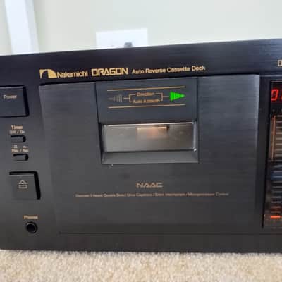 Nakamichi Dragon Cassette Deck Serviced Recapped 90 day warr image 3
