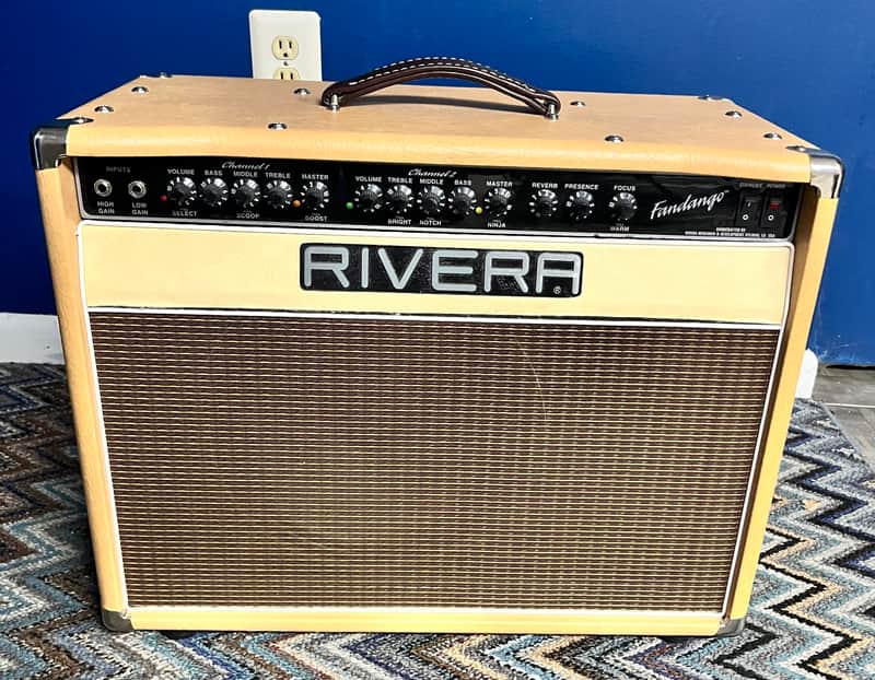 Rivera Fandango 55 1x12 Combo With Tuki Cover and Extras!
