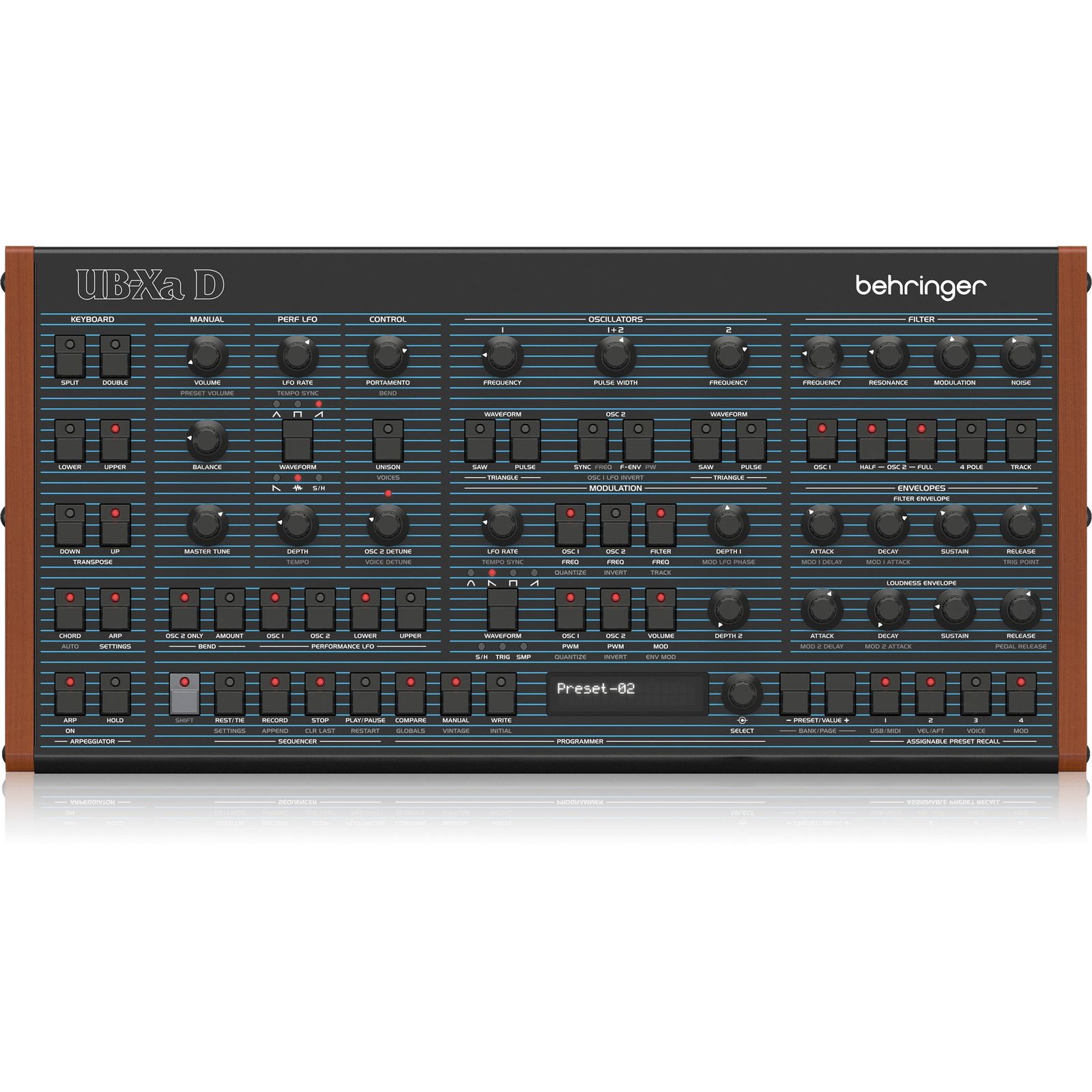 Behringer UB-Xa D 16-Voice Desktop Synthesizer | Reverb