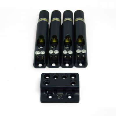 Nova Guitar Parts Single String Headless Bass Bridge-6 / Brass image 8