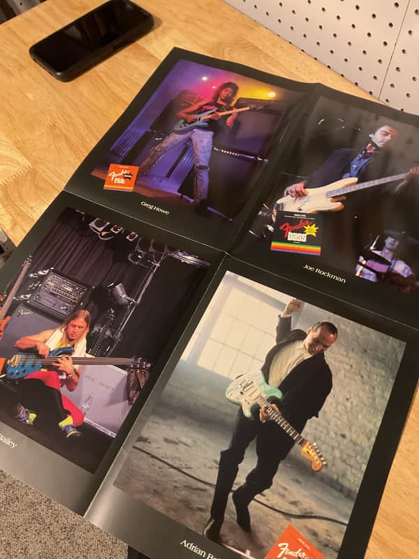 Fender poster Fender 1991 image 1