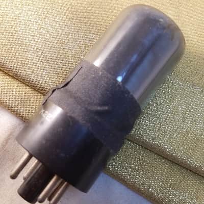 RCA Perfect 0% Tight Matched Pair (2) VT-107A tNOS AT1000 TESTED Vacuum Tubes greyglass military WWII black plate SC 189A Beam Power 6V6 1941-1945 image 15