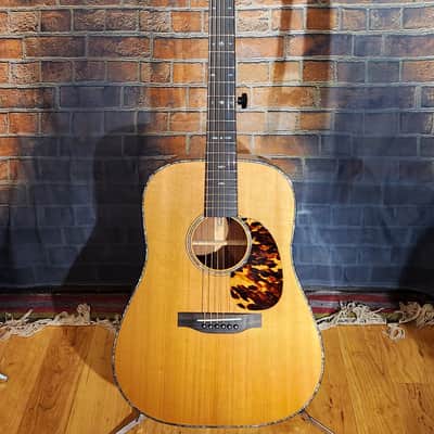 USA Crowder Acoustic Dreadnought- RECENT FRET JOB-Intonated-Stunning Guitar image 1