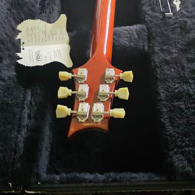 PRS Singlecut 20th Anniversary Artist 10 Top BIRDS IN FLIGHT 2006 AAA Amber Quilt USA American Single Cut Paul Reed Smith Guitar image 15