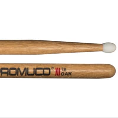 Promuco Oak Drumstick Bundle 3 Pairs 7A Nylon Tip image 2
