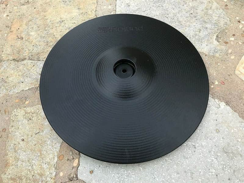 Roland CY-13R V-Drum 13" Triple Zone Ride Cymbal - BLACK BOTTOM VERSION image 1