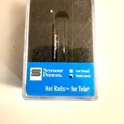 Seymour Duncan STHR-1 Hot Rails Tele Pickup Set 2010s - Black/Chrome image 2
