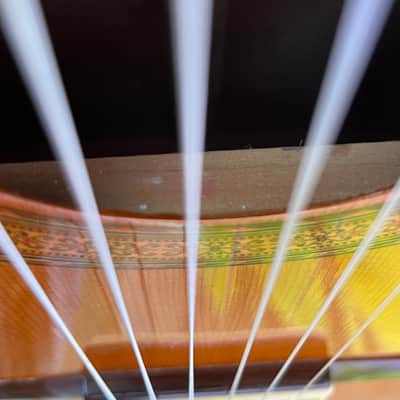 Hoshino (Ibanez) Hy-Lo 740N Classical Guitar  - Japan - 1960s - Spruce/Flame maple W/OHSC image 15