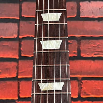 2013 Gibson LPJ Les Paul Electric Guitar - Transparent Whitewash Finish. w/ Gig Bag image 6