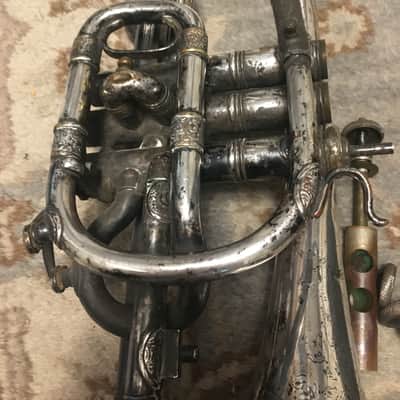 LYON AND HEALY IDEAL CORNET FOR  PARTS NOT SURE WHAT YEAR MAKE AN OFFER image 5