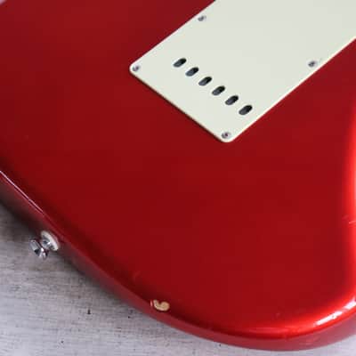 1993 Fender Japan ST62-53 '62 Reissue Stratocaster (Candy Apple Red) image 9