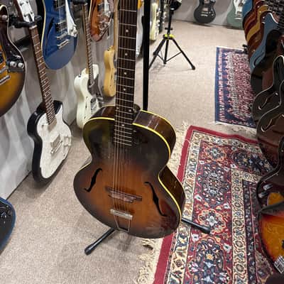 Gibson L-50 (30-40s) F-Hole Sunburst - Fair image 7