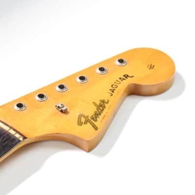 1963 Vintage Fender Jaguar NECK ~Brazilian Rosewood~ Pre-CBS L-Series USA 1960s image 9