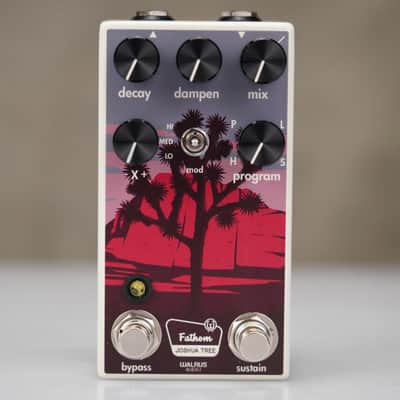 Walrus Fathom Joshua Tree Multi-Function Reverb Pedal w/ Box #59290 image 4