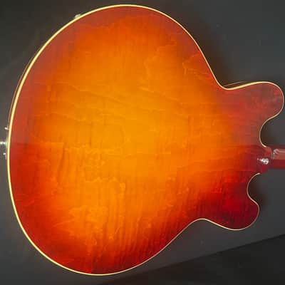 Heritage H-530 CORE Custom Shop 2023 - Dark Cherry Sunburst LIKE NEW image 2