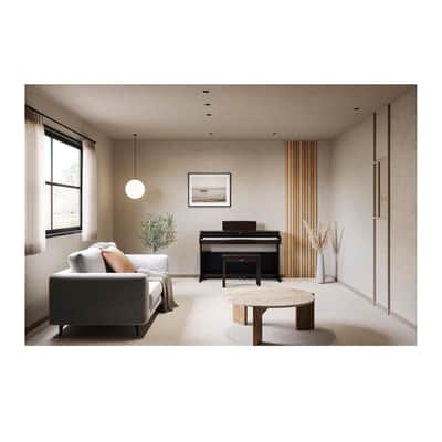 Yamaha Arius Series 88-Key Weighted Digital Home Piano with Bench (Rosewood) image 2