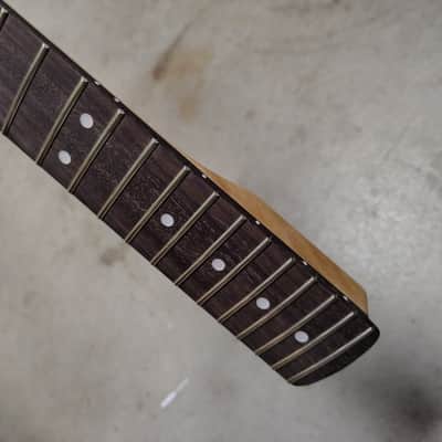 Left Hand Maple Strat Neck fits fender Stratocaster body 22 frets image 5