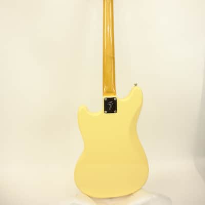 2005 Fender '69 Mustang Reissue Electric Guitar, Rosewood Fingerboard, Vintage White w/ Bag image 15