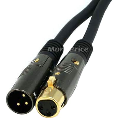 Monoprice 4752 Premier Series XLR 10' Male to XLR Female 16AWG Gold Plated Cable image 3