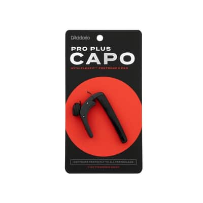D'Addario Planet Waves Black Pro Plus Capo With FlexFit Technology - PW-CP-19 image 3