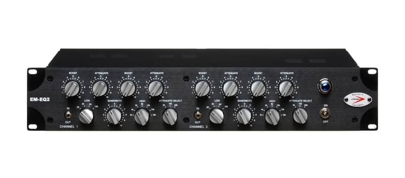 A-Designs Audio EM-EQ2 Dual Channel 3-Band EQ 2010s - Black image 1