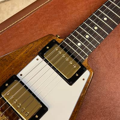 2026 Gibson Custom Shop 1958 Flying V Mahogany Antique Natural VOS image 5
