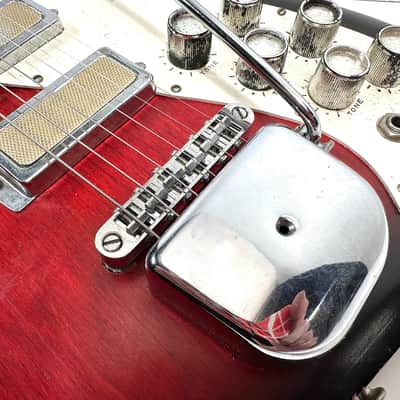Kay Vanguard II Triple Pickup 1961 - 1966 - Redburst image 5