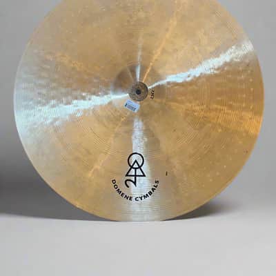 Used Domene Guardian 22" Ride 2366g w/ video demo of actual cymbal for sale image 2